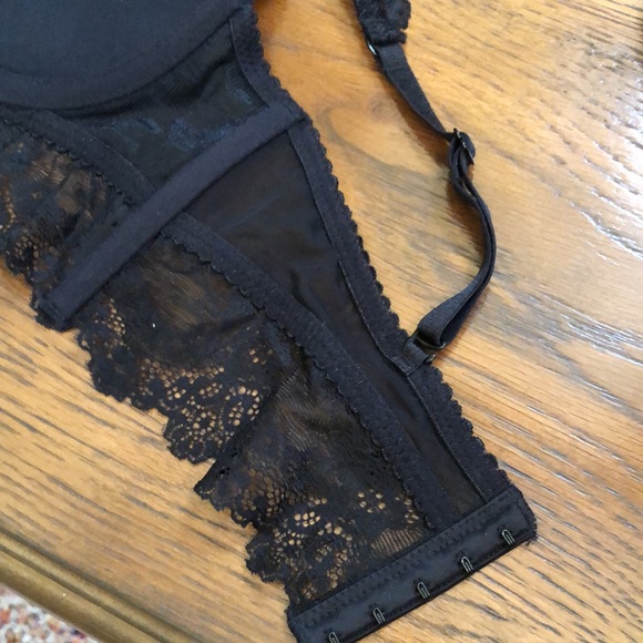 New Women’s Black bra with lace.  Size 34B.  Ningsige. - Picture 5 of 9